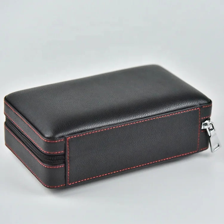 Luxury Dupont stingray Peter James Cigar case Custom Real Genuine Leather Travel Set Cigar case