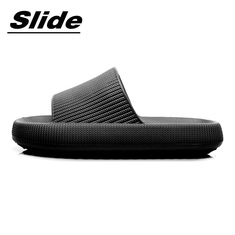 EVA Slides Slippers Outdoor Indoor Sandals for Women and Ladies Shoes Men Pillow Cushion Slides Footwear Custom Logo Wholesale