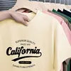 Men's Loose Short Sleeve Shirt Casual Outdoor Summer Style Trendy Print
