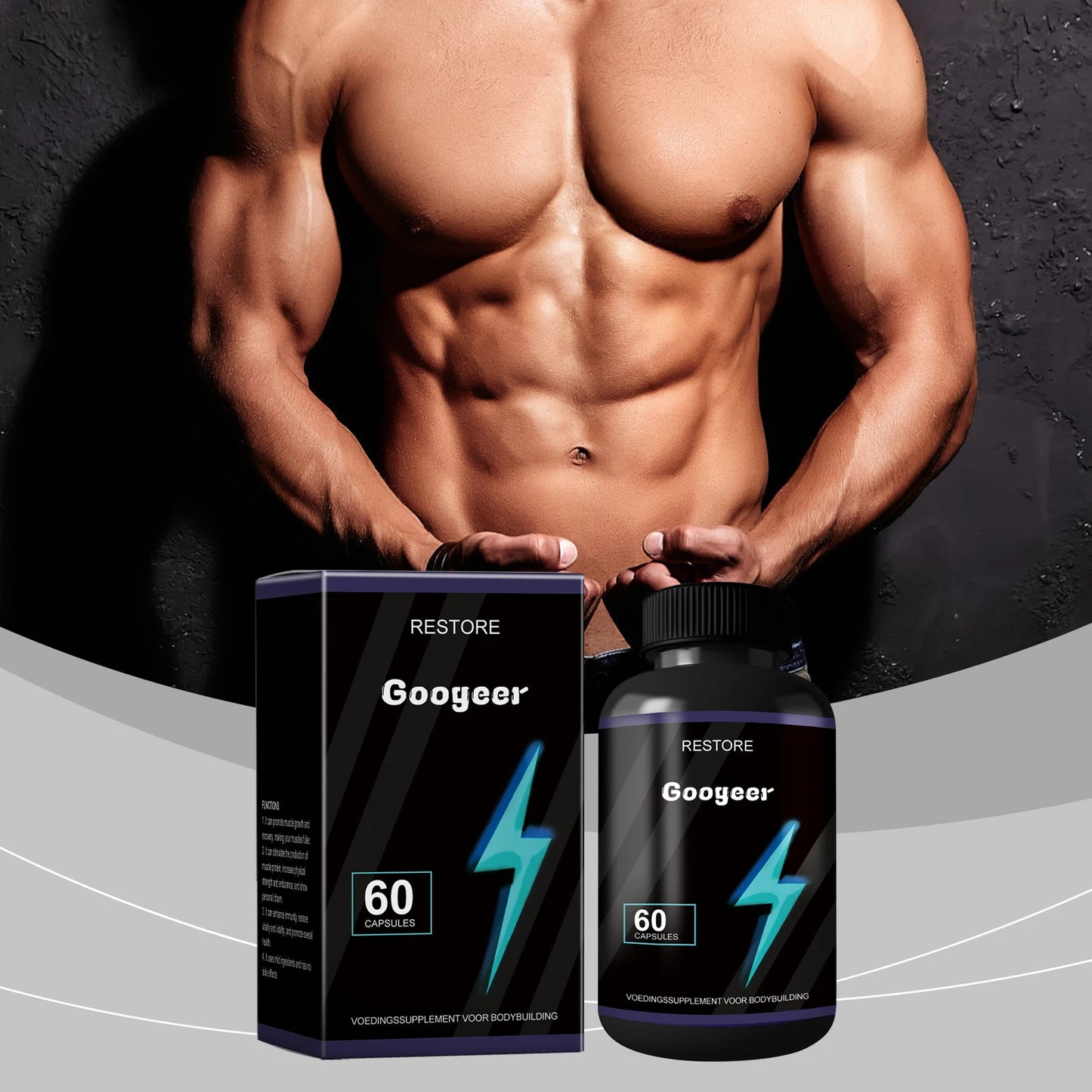 Googeer Bodybuilding Sports Supplement Voedingssupplement for Body Treatment
