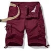 Custom Your Brand Logo Wholesale Hot Selling Summer Men Clothing Casual Pockets Cotton Jogger Loose Cargo Shorts
