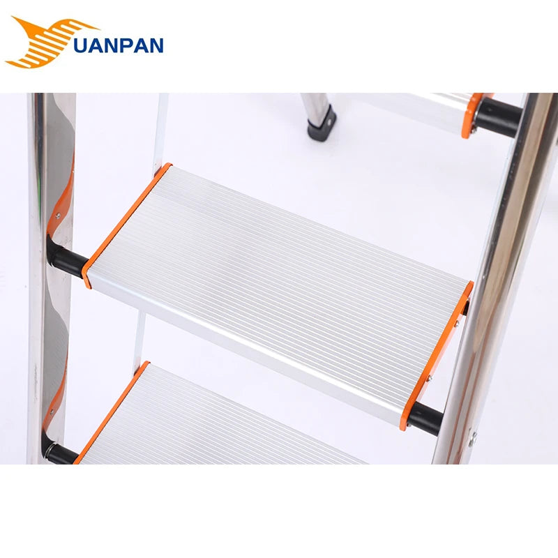 2024 Factory Stock Aluminum Folding Safe Ladder for House and Garden Tools Set