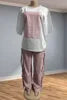 Women's Loose Fit T-Shirt and Pants Wholesale Price Two Piece Set Luxury Clothes for Women