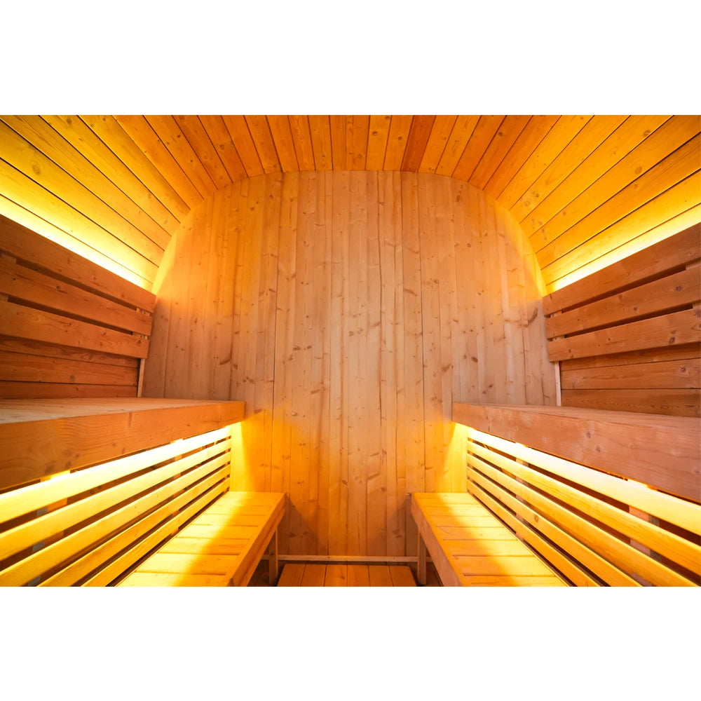 4-5 People Outdoor Sauna Room Sauna and Steam Room Cedar Modern Steam Sauna Generator Swedish Traditional Sauna Stock