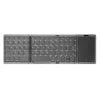 B089T Foldable BT Keyboard with Touchpad Numeric Keypad Travel Key Board for Windows Android Tablet Mini Bt Wireless Keyboard