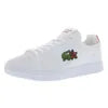 Lacoste Carnaby Piquee N 1231 SFA Text Womens Shoes Color: White/Red | 100% Authentic