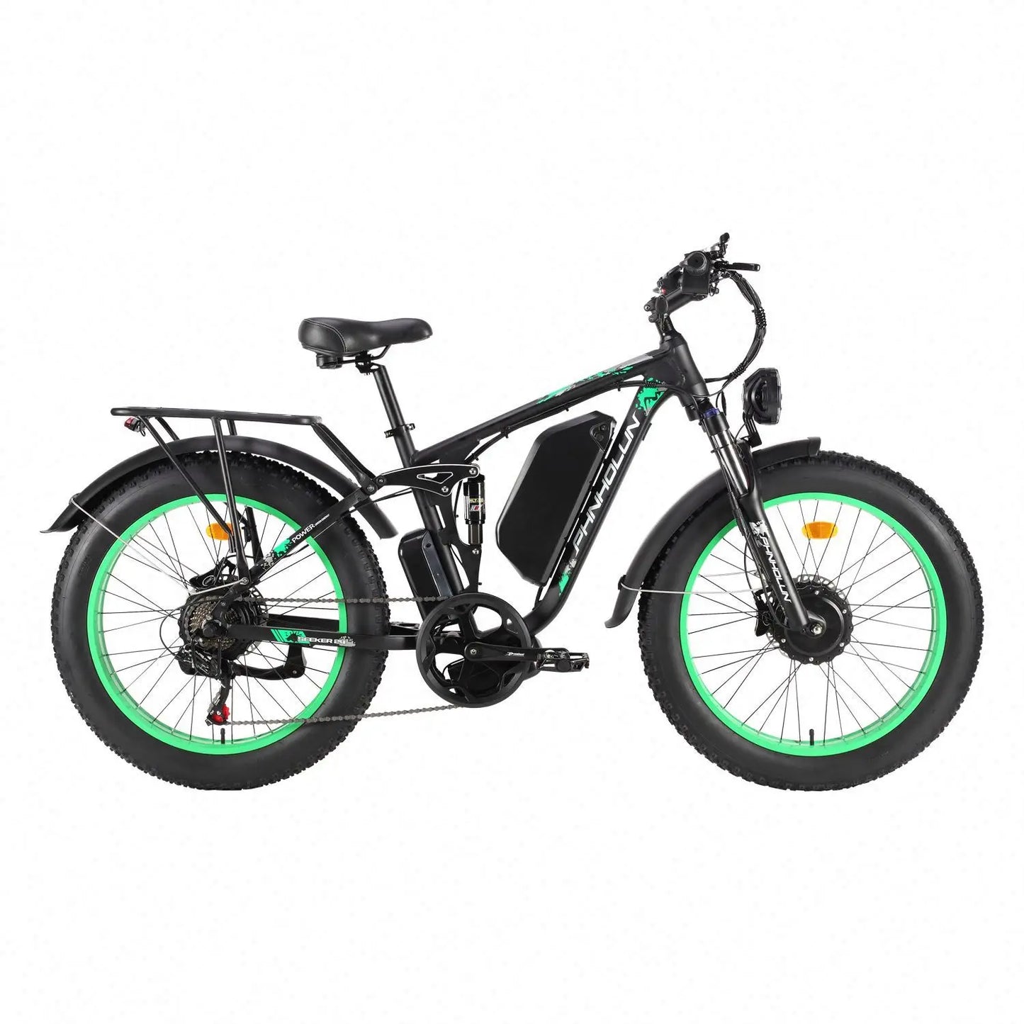 2025 Factory 3000w Electric Bike Dual Motor 24inch 52V All Terrain 25AH Battery Electric Mountain Bike for Adult