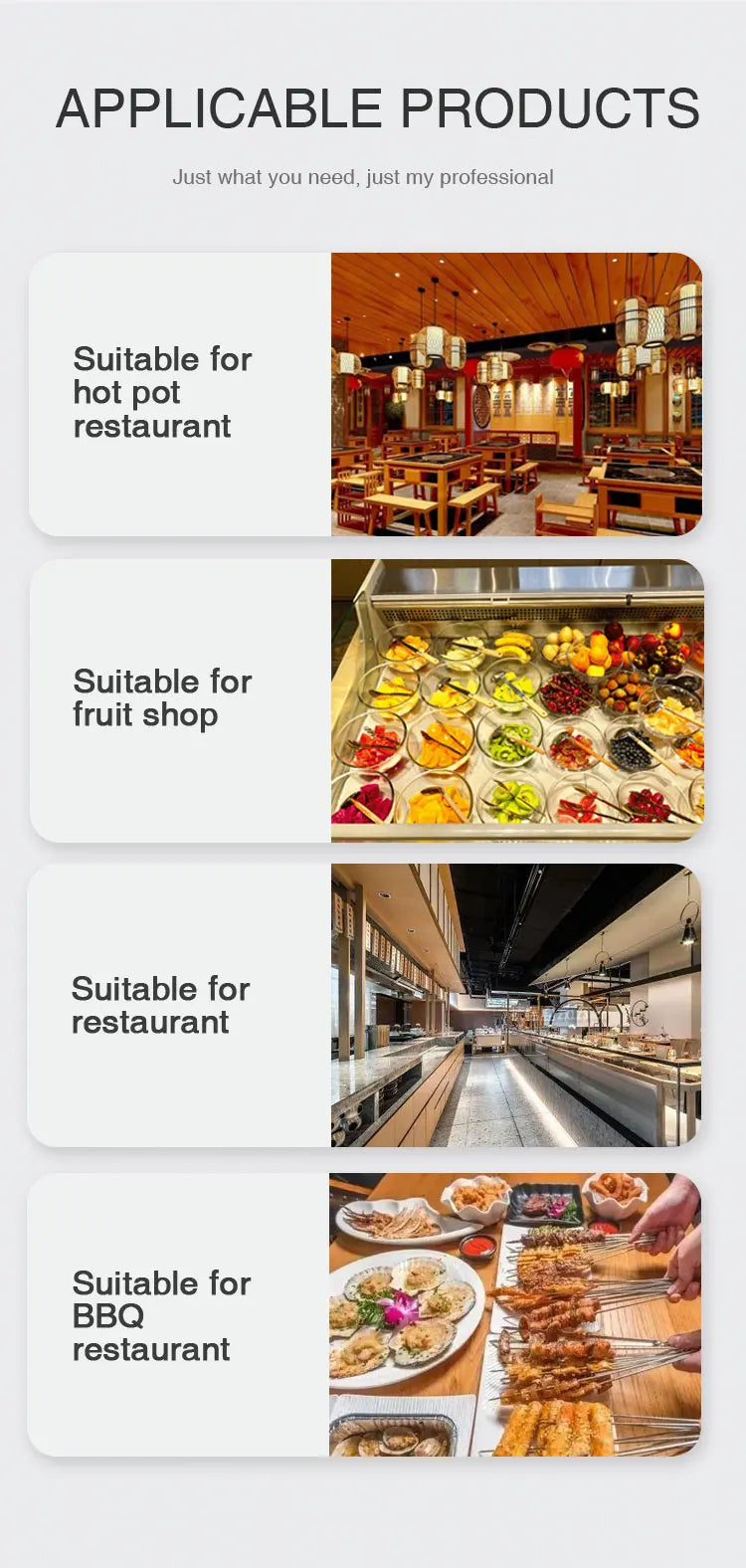 Commercial Three-level Ladder Freezer Stainless Steel Sliding Door Classic Style Fridge Display Freezer and Refrigerator