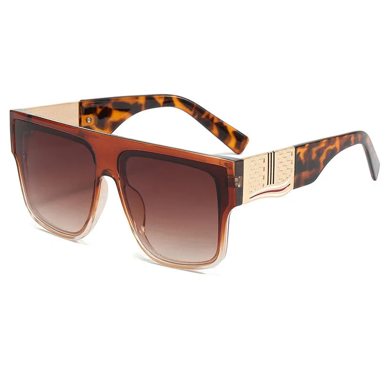 Superhot Eyewear 21835 Fashion 2024 Y2K Oversized Square Flat Top Shades Sunglasses