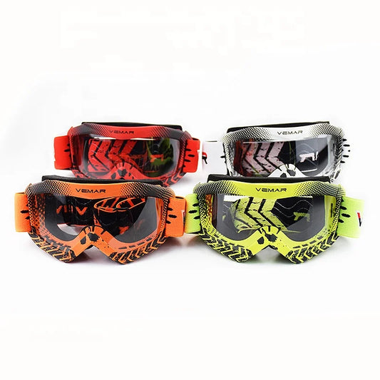 Cycling Glasses Children Dirt Bike Glasses Motocross Helmet Goggles Moto Glasses Eye Protection Motorcycle Off Road MTB Kids
