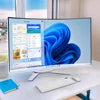 23.8/27/32-inch Desktop Computer Curved All-in-one Pc Core I7 I5 I3 Customizable logo Win11 All in One Computer Office Home Use