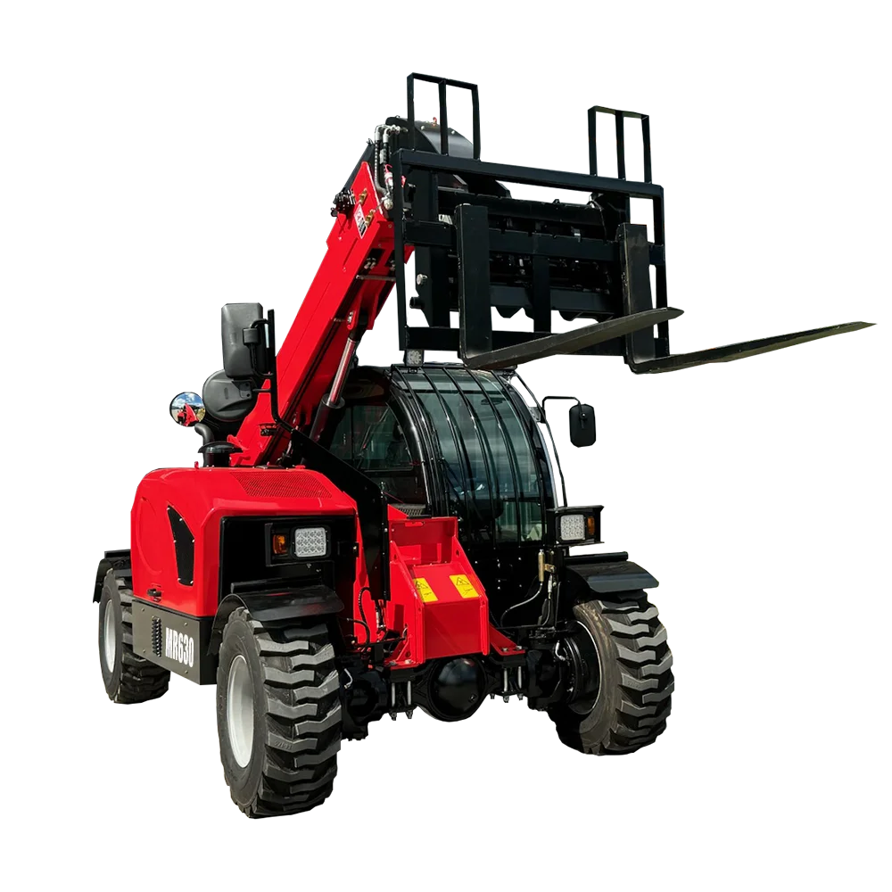 China Mountain Raise High Quality 3Ton 5m 6mTelehandler Wheel Loader Telehandler Forklift Hydraulic Diesel Telescopic Loader