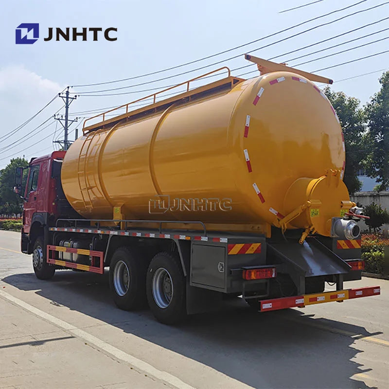 HOWO 6X4 24CBM Super-Above Automatic Diesel Tanker Truck for Cleaning and Sewage Suction
