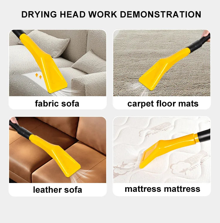 SINMEDA EB400S Electric 3300W High Pressure Steam Cleaner Car Wash Centers Plastic Carpet Cleaning Machine Deep Clean Extractor