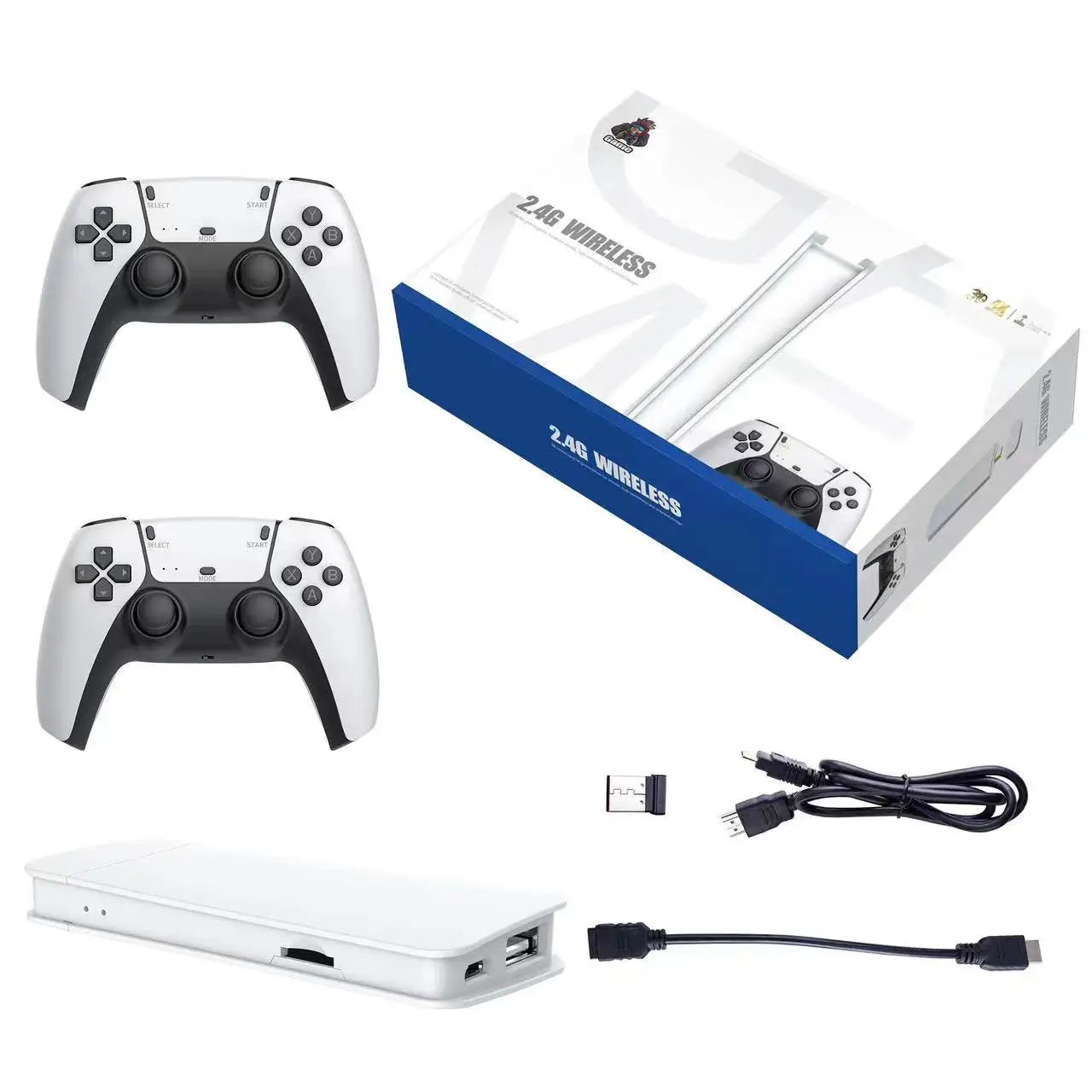 New M15 Wireless 4K Game Stick TV Home Joystick Gamepads 20+Simulators 20000+ Games HD Output Retro Video Game Console