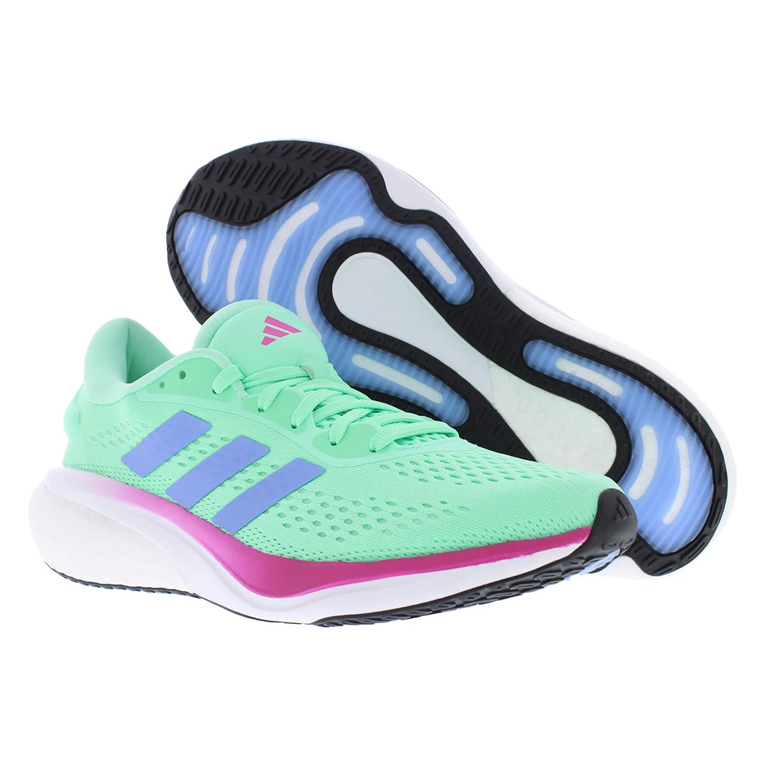 For Women's Supernova 2 Running Shoes Made in Vietnam Pulse Mint/Blue Fusion/Lucid Fuchsia Color | 100% Authentic