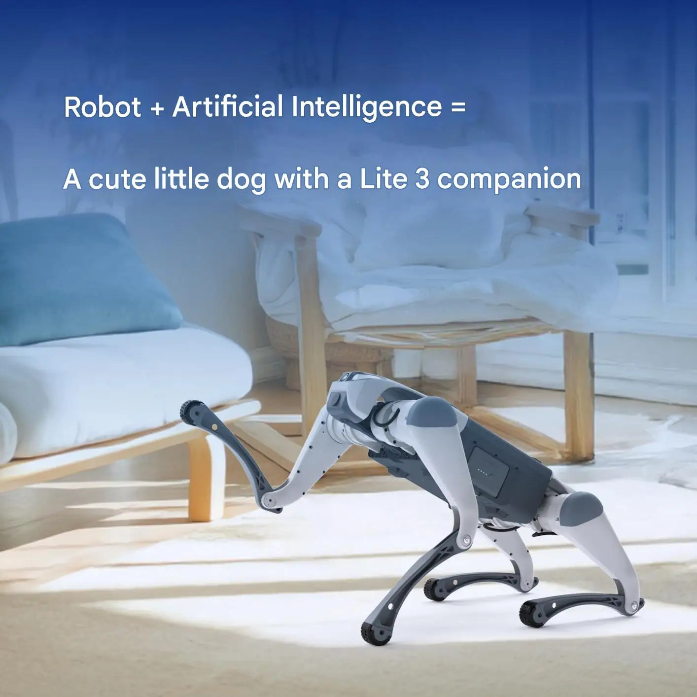 DEEPRobotics Jueying Lite3 Intelligent Quadruped Bionic Robot, Electronic Robot Dog