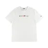 Champion Triple Logo Script Mens Active Shirts & Tees Color: White/White | 100% Authentic