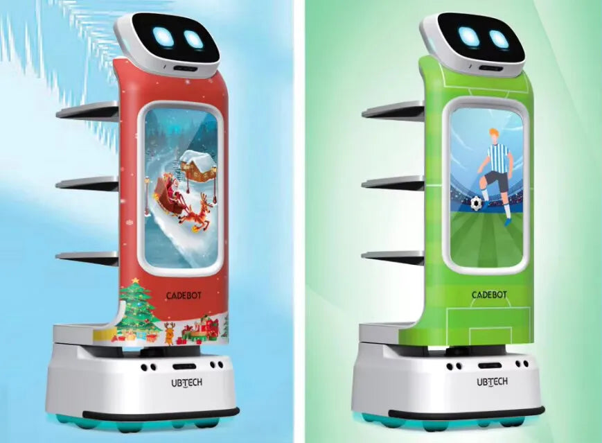 Robot Waiter for Sale Restaurant Delivery Robot Service Robot Waiter Autonomous Food Delivery Robot  Multi-Layer 6-8h Standby