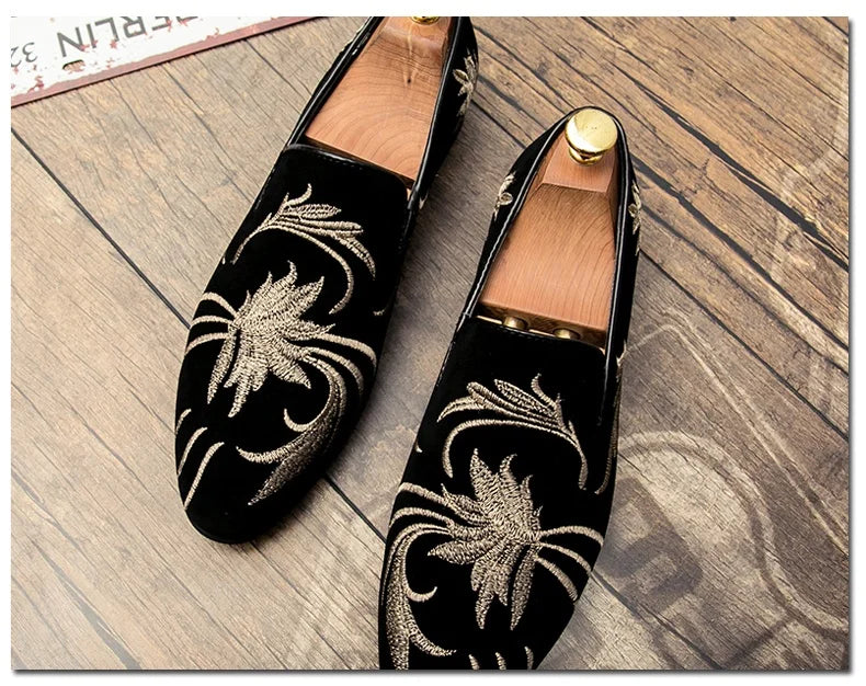 Good Quality Men Luxury Leather Shoes Fashion Dress Formal Genuine Leather Dress Loafers Shoes for Men