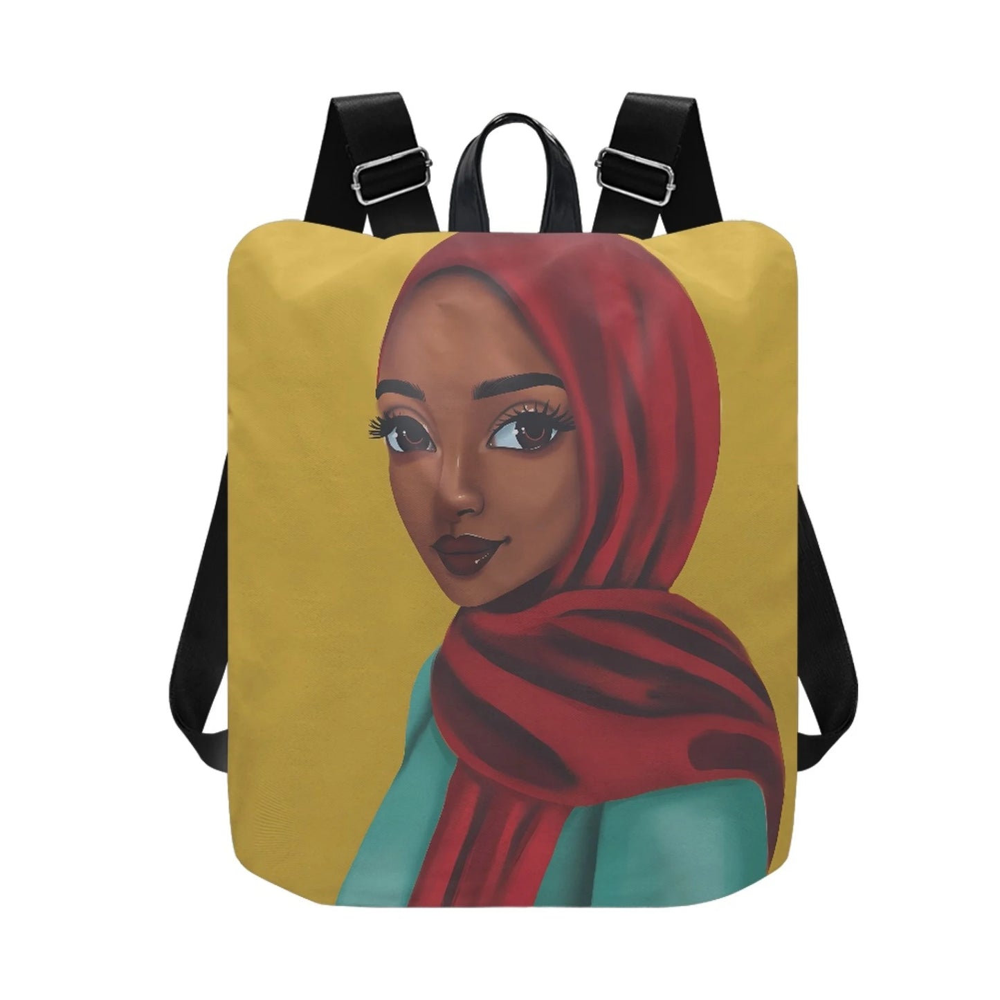 Latest African Girl Printed Backpack for Women Water-resistant College Backpack Girls Kids Bookbags Travel Casual Backpack Bag