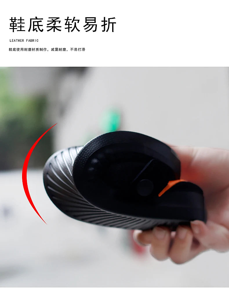 Casual Breathable Men Sandals Summer Outdoor Lightweight Fashion Slippers New Arrivals Slip-on Male Mesh Beach Shoes for Male