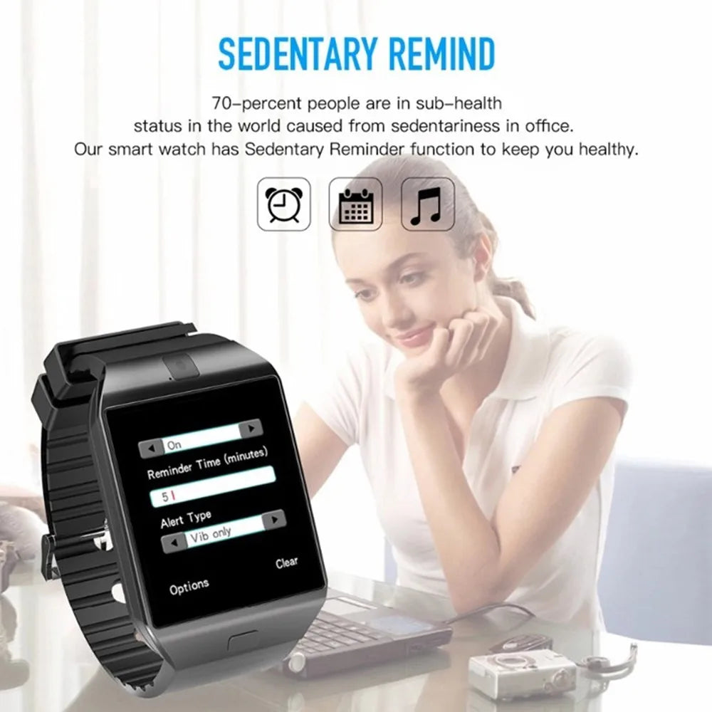 DZ09 Pk A58 Plus Smartwatch Suit Hot Selling Double Watches Men Women Smart Bracelet Gold Sport Smart Watch Wearing Equipment
