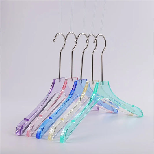 Wholesale One Hundred Kinds Crystal Clear Acrylic Clothes Hanger Manufacturer With Best Quality