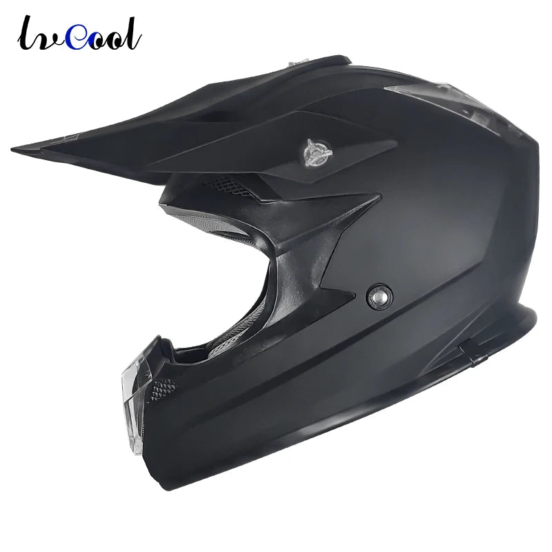 Factory Sale DOT Certified Cascos Adult Open Face Off-road Helmet ABS Perfect for Motorcycles Thrilling Dirt Bike Downhill