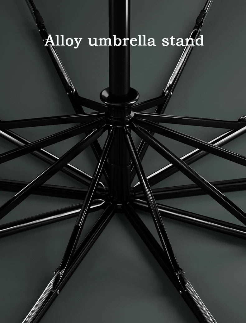 New Xiaomi Fully Automatic Umbrella With Led Light Men Large Double Portable Outdoor Umbrellas Rain Women Windproof Umbrella