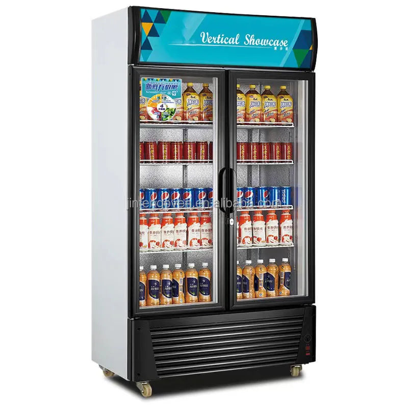 Commercial Beverage Display Fridge  / Beverage Beer Drink showcase for Supermarket