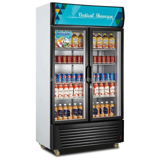 Commercial Beverage Display Fridge  / Beverage Beer Drink showcase for Supermarket