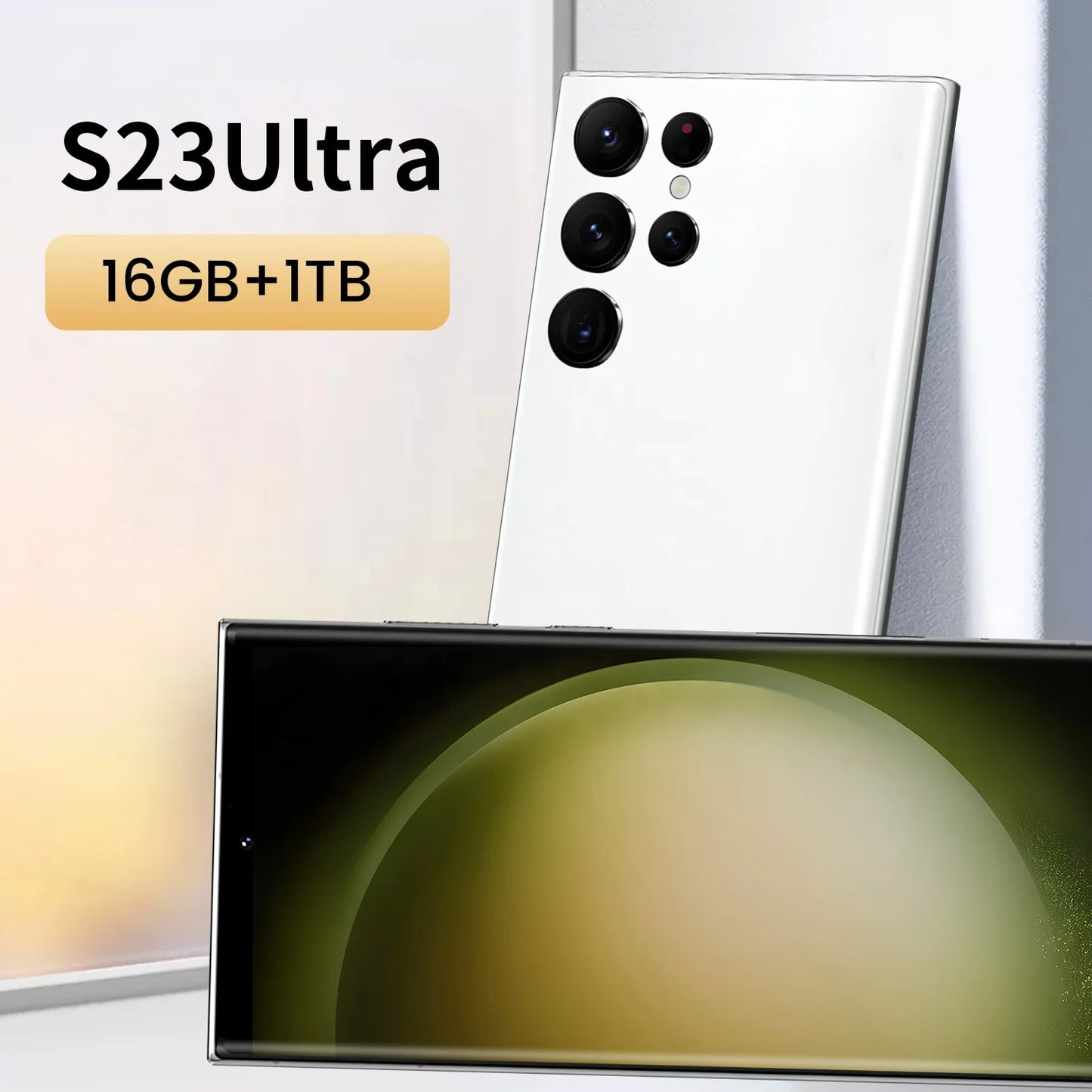 Cellphone Original S23 Ultra 16GB+1TB Smartphone 7inch Unlocked Dual Card 5G Phones Android 13.0 Mobile Phones