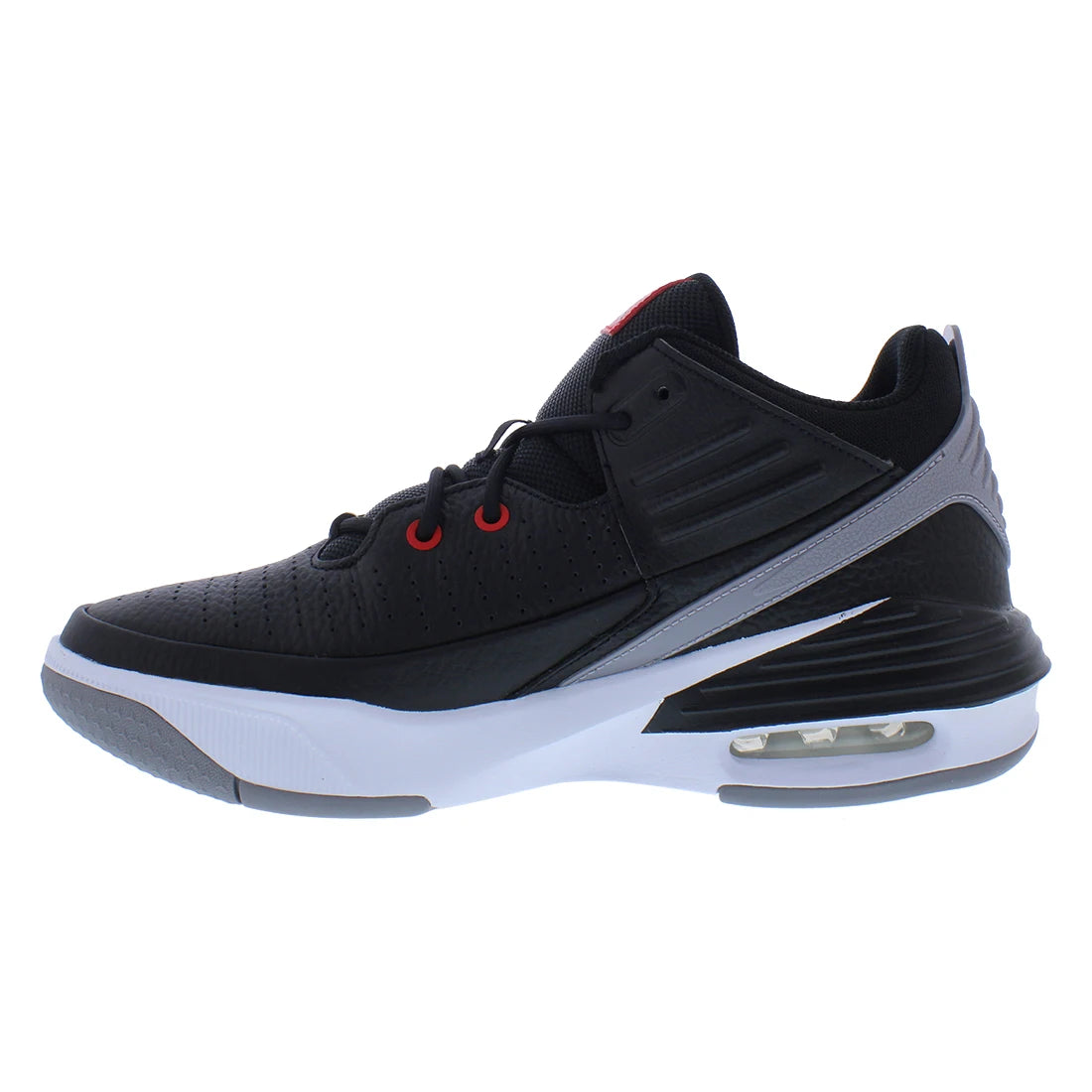 For Max Aura 5 Men's Shoes Black/University Red/White Style All Seasons Durable Rubber/EVA/PU/Canvas Vietnam | 100% Authentic