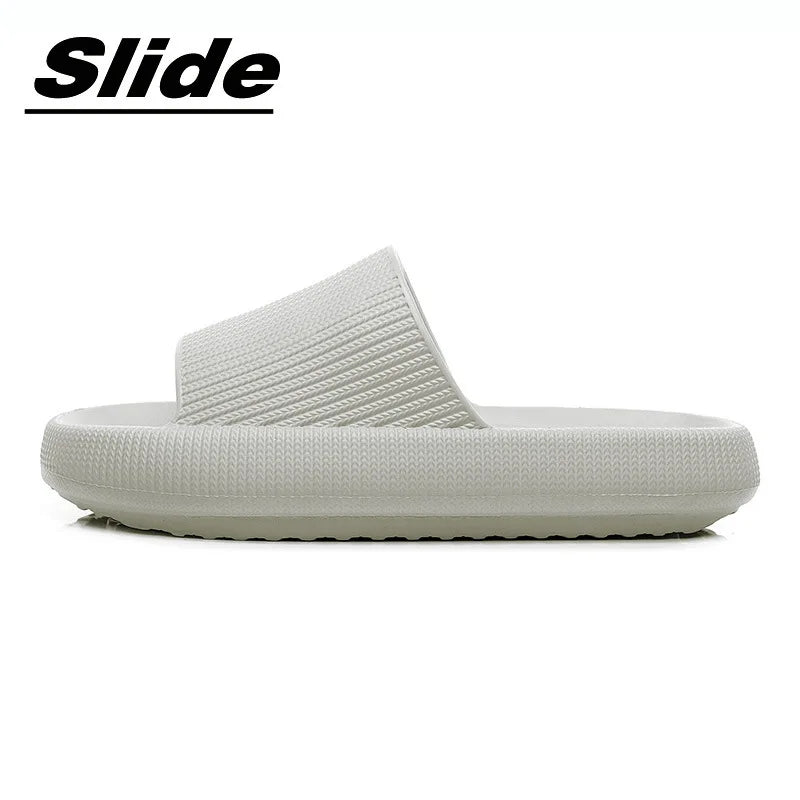 EVA Slides Slippers Outdoor Indoor Sandals for Women and Ladies Shoes Men Pillow Cushion Slides Footwear Custom Logo Wholesale