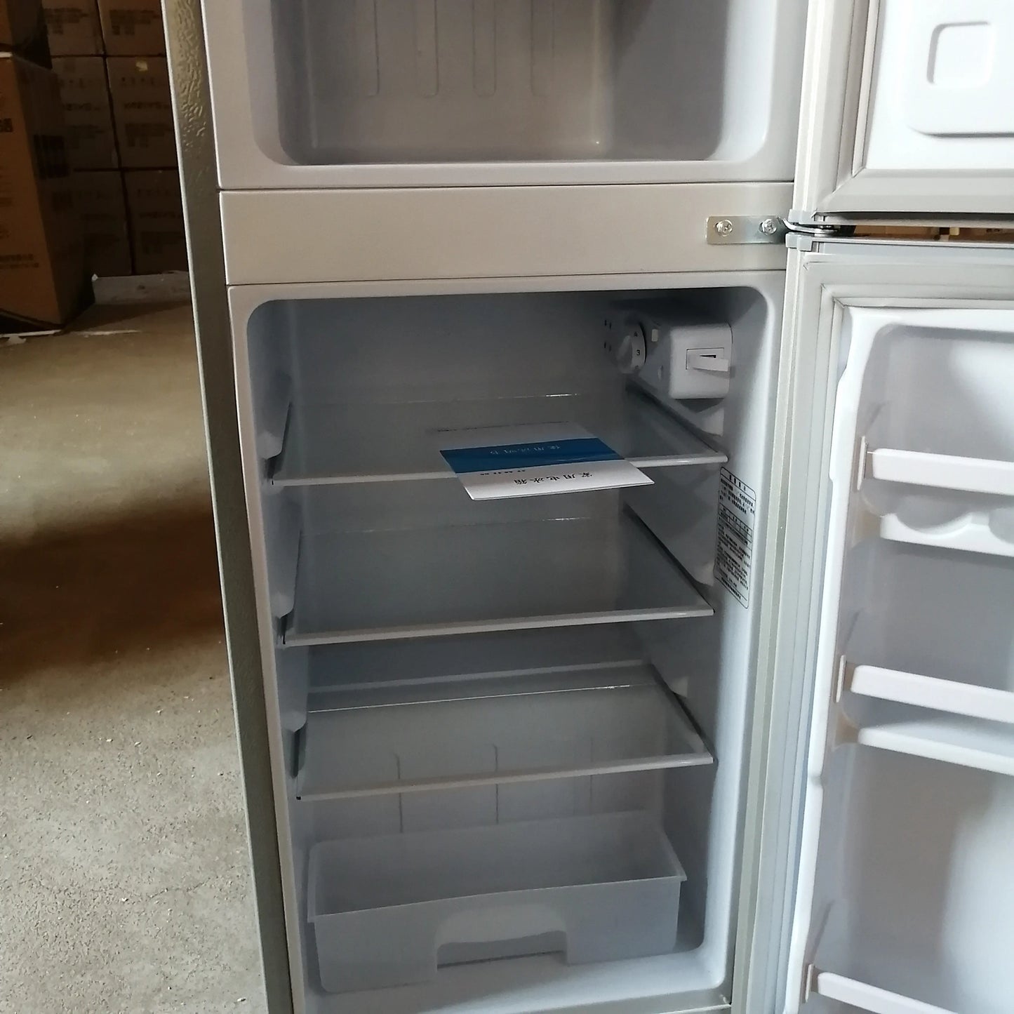 BCD-148 Household Apartment Double Door Counter Fridge Large Capacity Energy Saving Compact Refrigerator Freezer Fridge