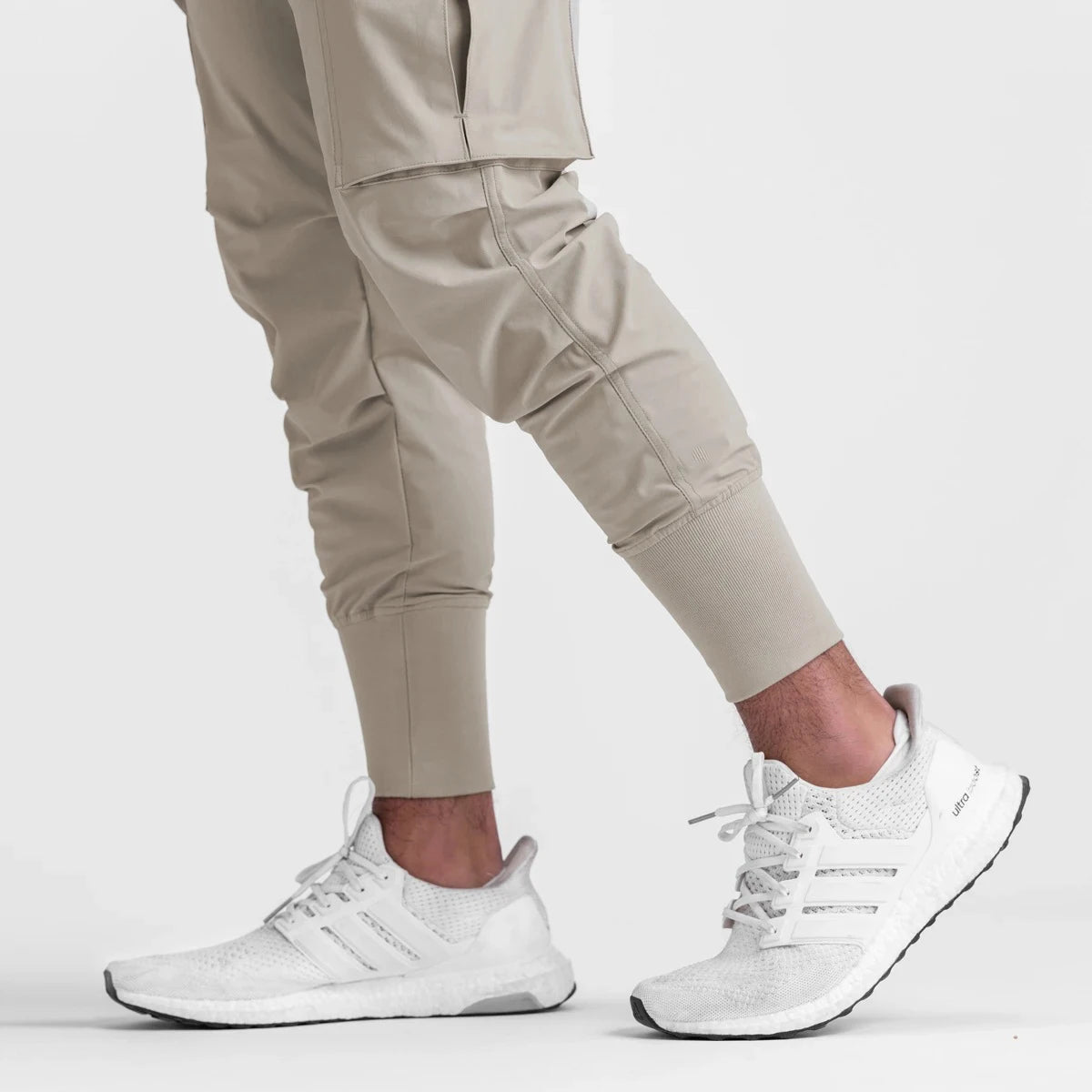 PASUXI Optional Wholesale Plus Size Cotton Solid Color Summer Jersey Gym Wear Men Jogging Tracksuit Pants