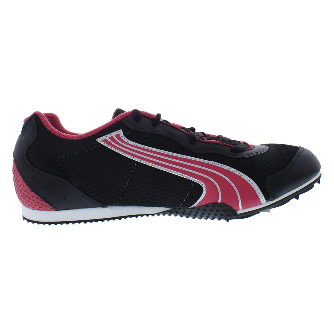For Complete Feline II Women's Track Field Shoes Black/Claret Red/ Silver Color Scheme | 100% Authentic Model MSS-18353304