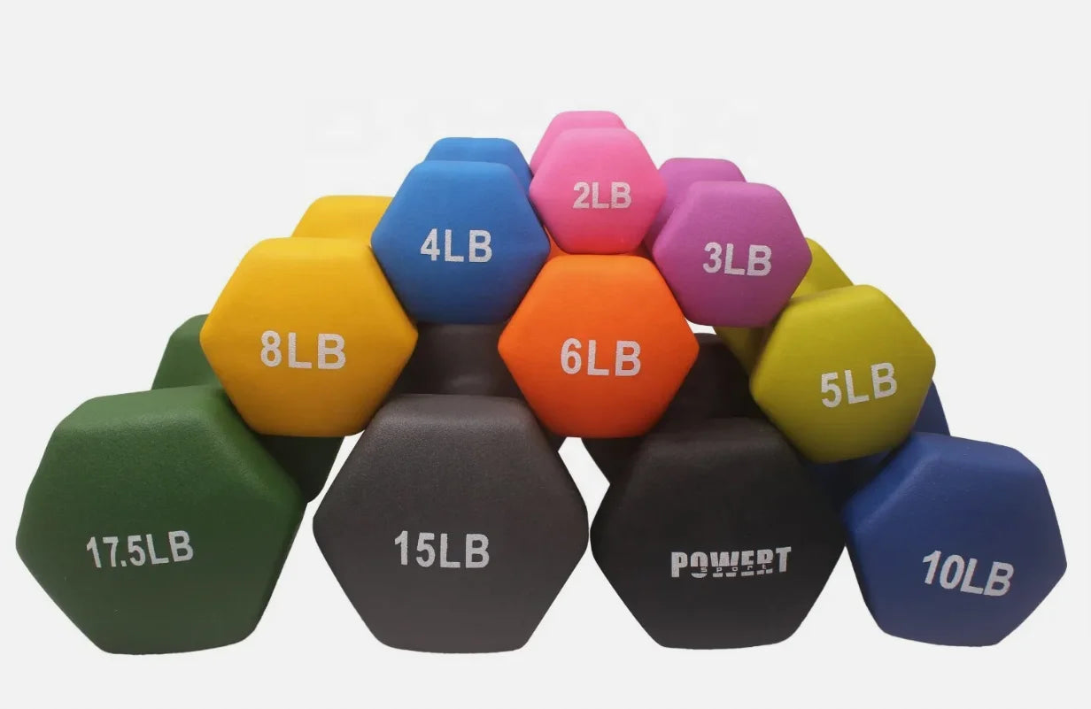 Home Use Bodybuilding Portable Dumbbell Gym Fitness Free Weight Lifting Adjustable Vinyl Neoprene Dumbbell 5kg Dumbbell