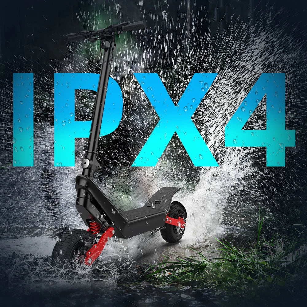 18.2AH Dual Drive 1000W*2 Off-Road Electric Scooter Skateboard Foldable X10 E Scooter Skate Board 11 Inch Wheel Mileage 60-70Km