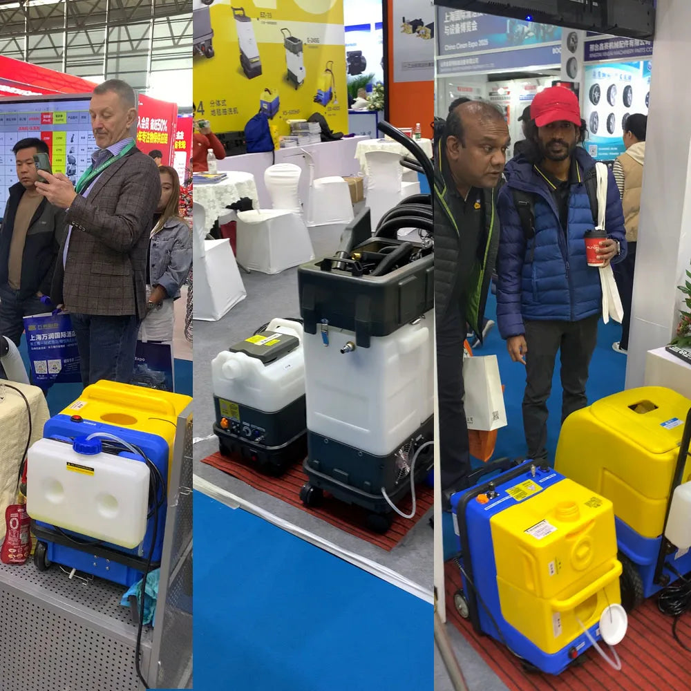 SINMEDA EB400S Electric 3300W High Pressure Steam Cleaner Car Wash Centers Plastic Carpet Cleaning Machine Deep Clean Extractor