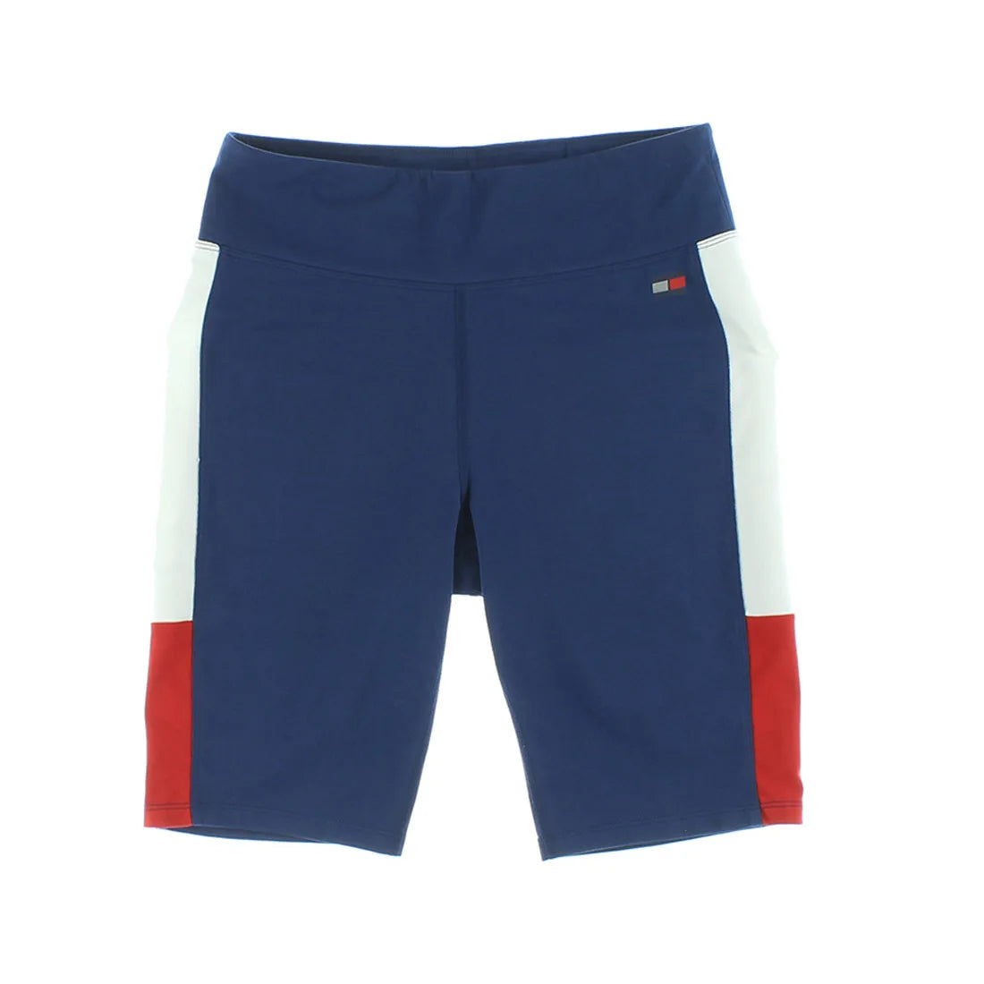 Tommy Hilfiger High Rise Bike Womens Active Pants Color: Navy/White | 100% Authentic
