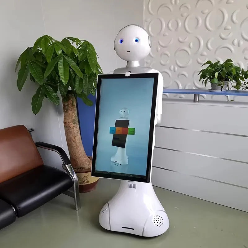 New Big Screen Welcome Humanoid Intelligent AI Reception  Intelligent Robot Reception Smart Robot Commercial Reception Robots