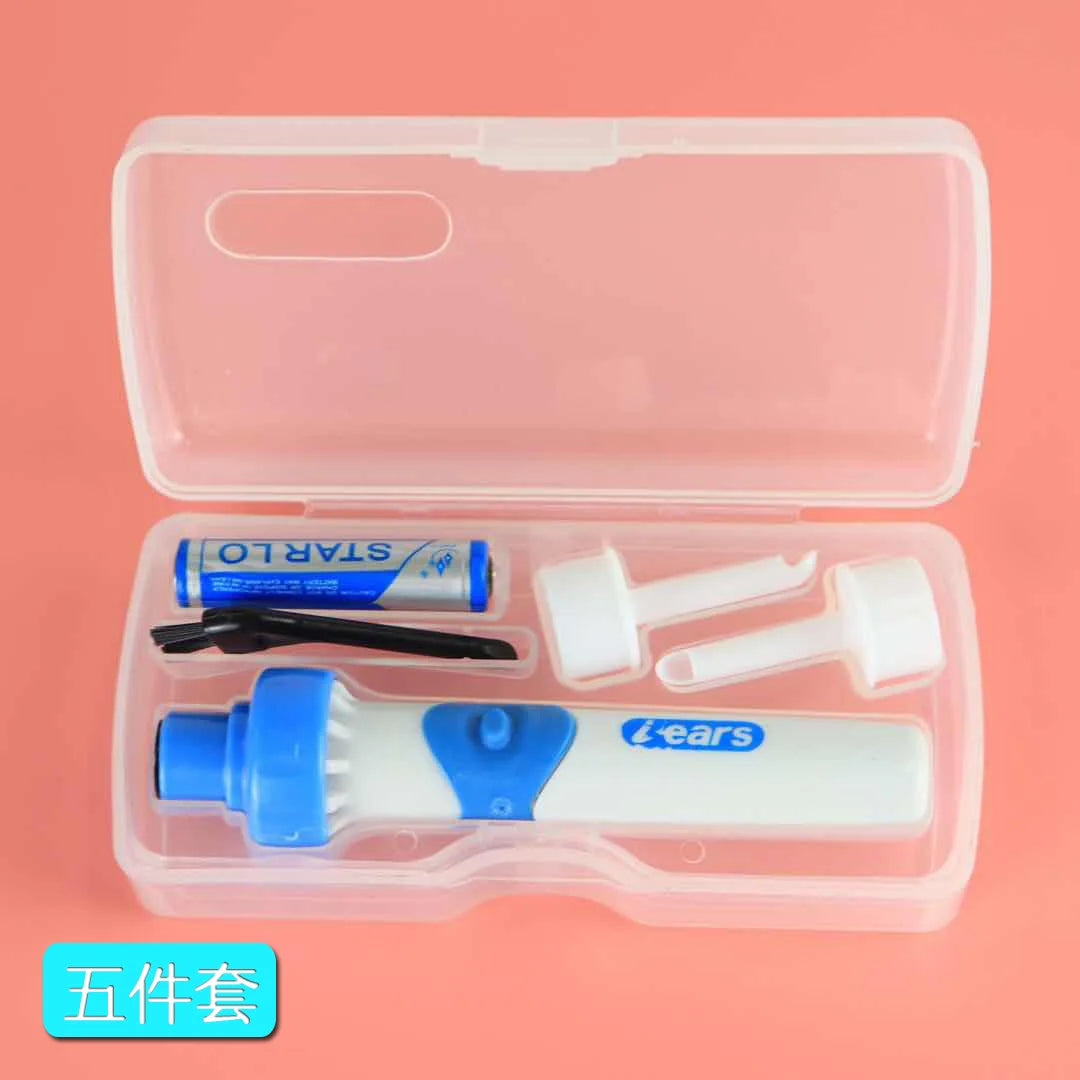 Brand new hot selling automatic ear cleaner Ear cleaner Personal care soft head Electric earscoop ear absorber
