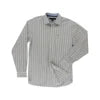 Tommy Hilfiger Men's Collar Striped Button Down White/Grey M, Color: White | 100% Authentic