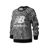 New Balance Animal Crew Womens Active Shirts & Tees Color: Black/White | 100% Authentic