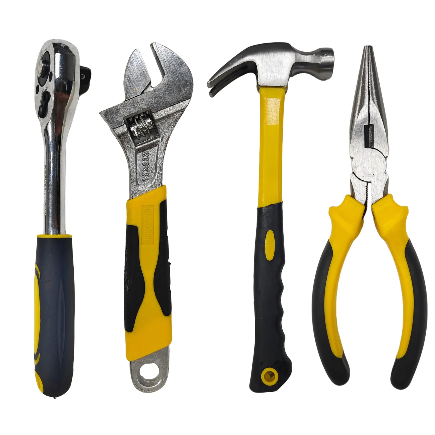 Professional Complete Tools Kit Set Boxes Hand Tool 108 PCS Home Metal Carpentry Car Repairs Maintenance Work Toolbox-001