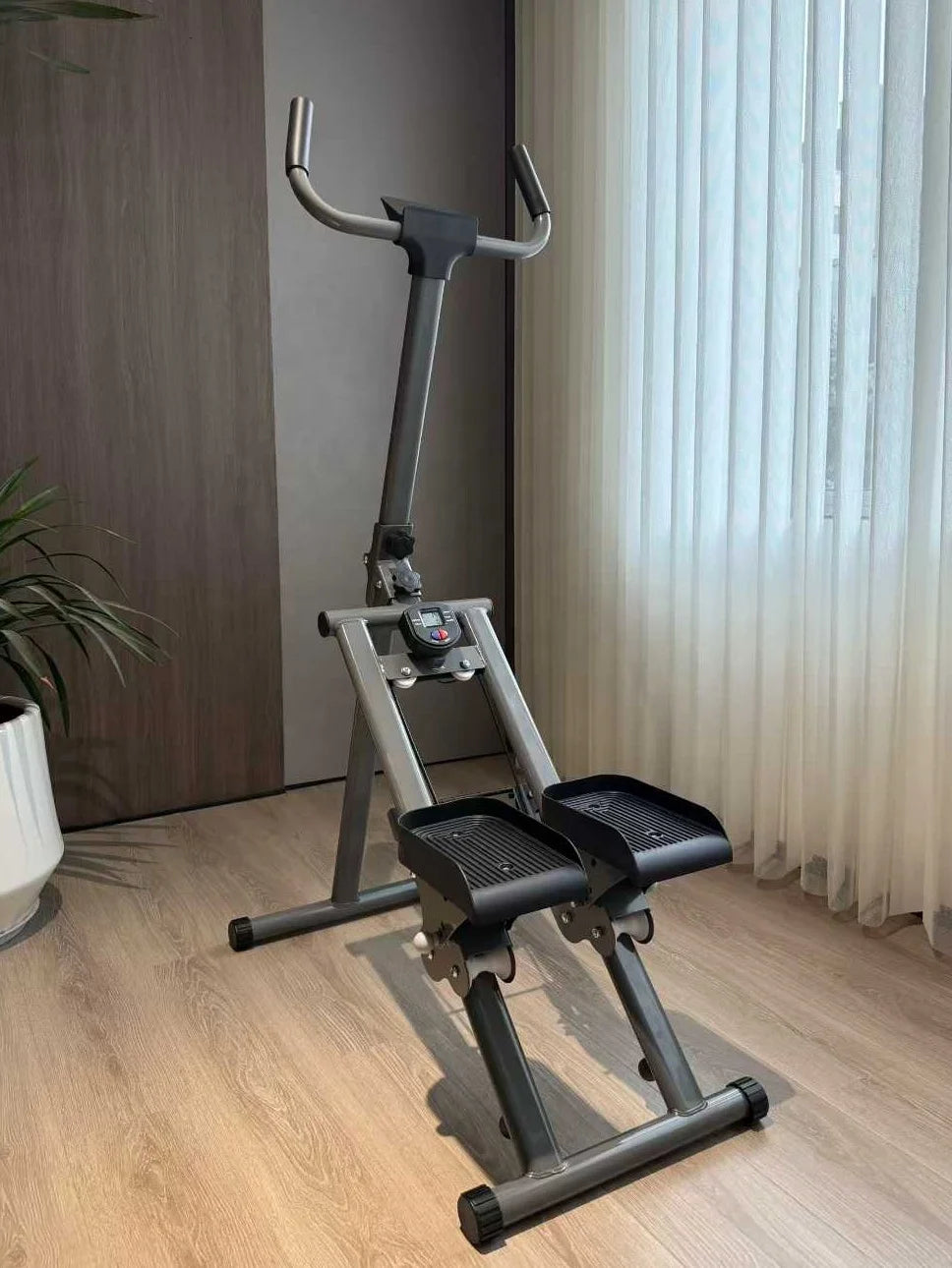 Vertical Stair Climber Cardio Stepper Machine, Home Gym Fitness Equipment for Bodybuilding & Mountain Climbing Exercise