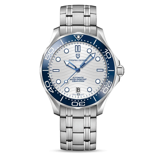 2022 PAGANI DESIGN 007 Men Luxury Mechanical Watches Sapphire Crystal 200M Diver Waterproof Sports NH35A Watch Montre Homme 1685