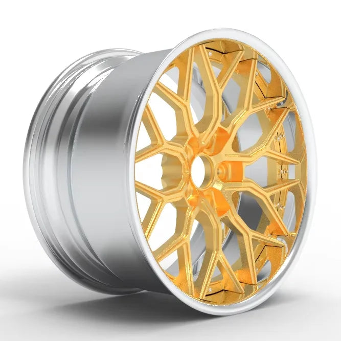 20 22 24 Inch 5X120 Forged Aluminum Chrome Golden Wheel 5x112 Car OEM Wheels Passenger Car Alloy Wheels Rims